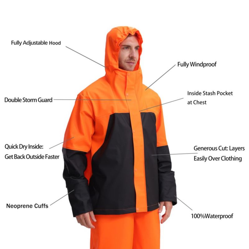 Traje impermeable NAVIS MARINE 3 piezas PU PRO