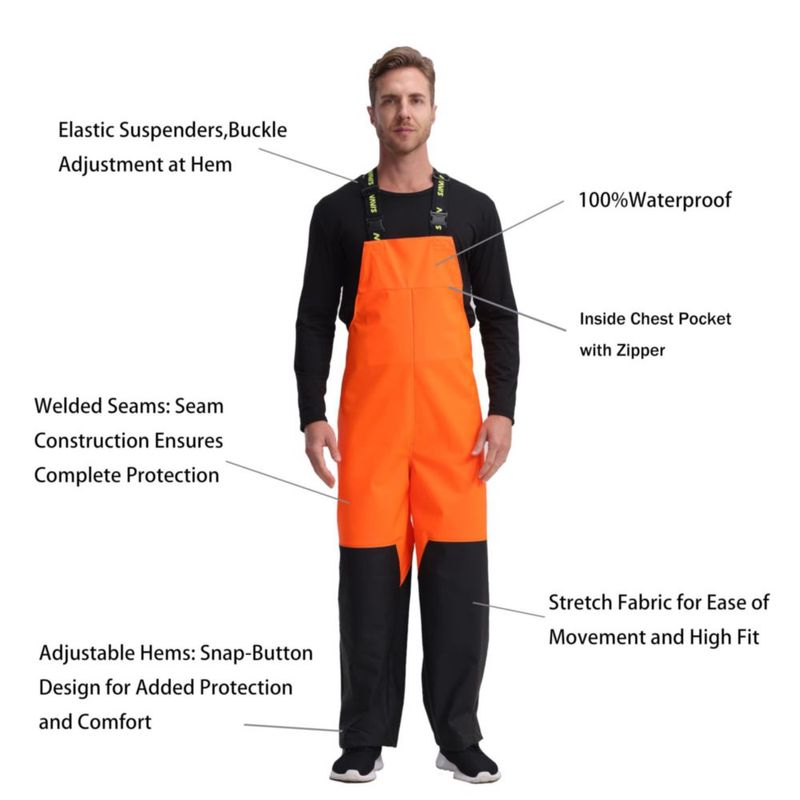 Traje impermeable NAVIS MARINE 3 piezas PU PRO