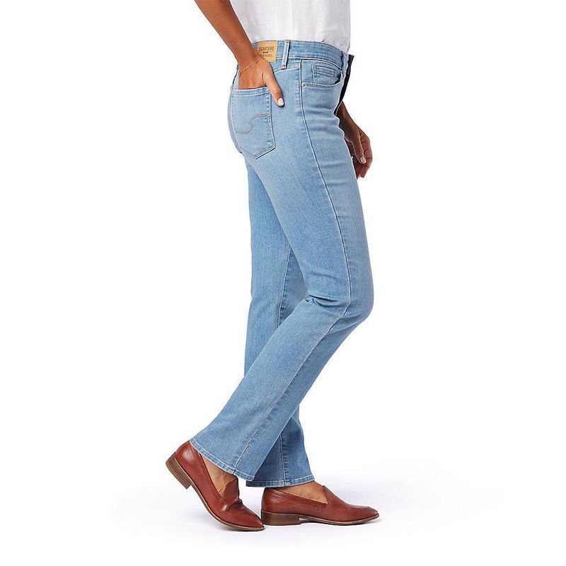 Jeans Levi Strauss Gold de talle medio y corte recto 74 cm