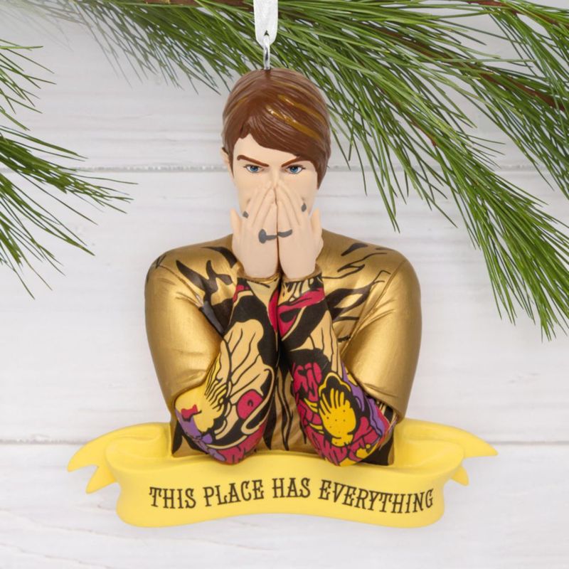 Adorno navideño Hallmark Stefon 75 × 8 × 25 cm SNL 50.º aniversario – Regalo