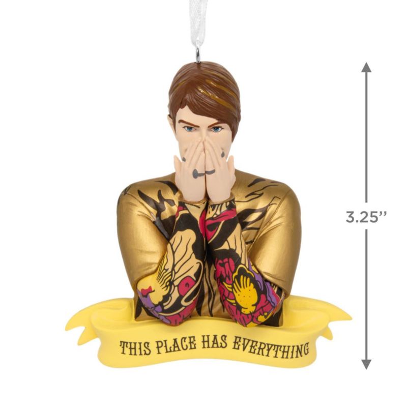 Adorno navideño Hallmark Stefon 75 × 8 × 25 cm SNL 50.º aniversario – Regalo