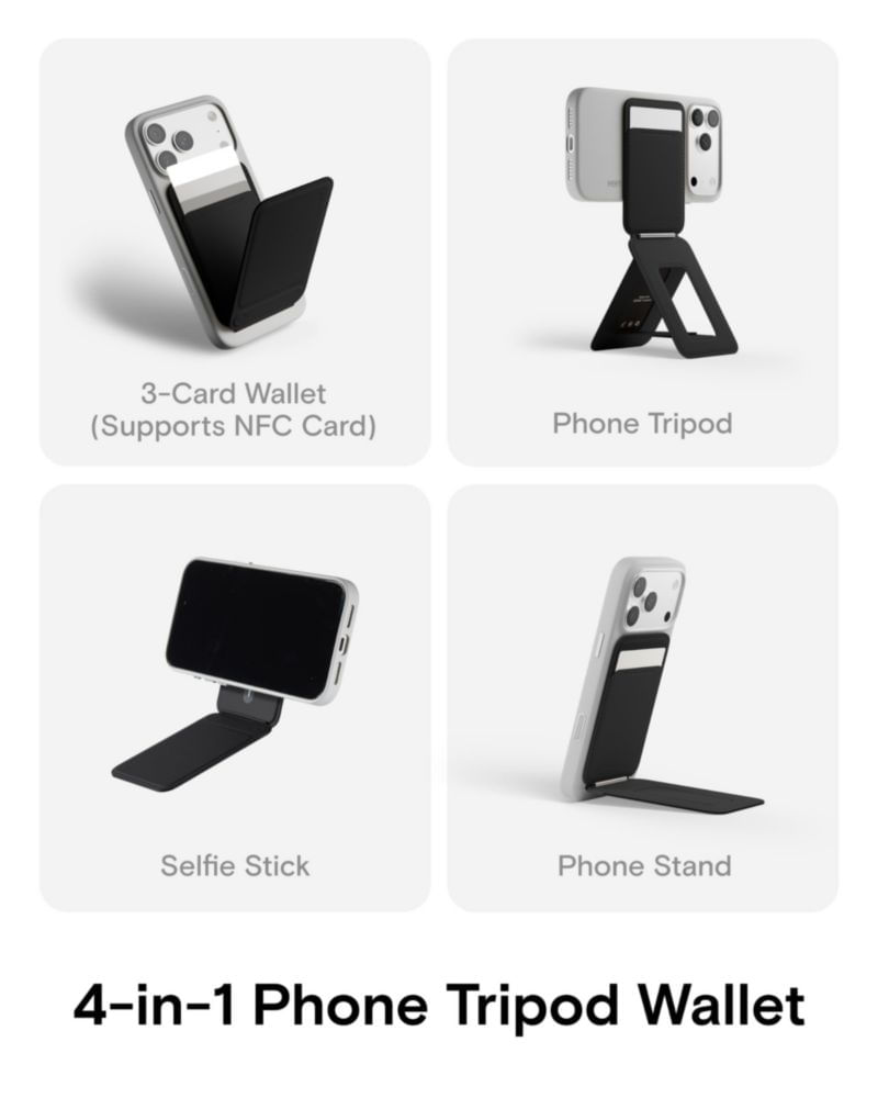 Billetera Trípode MOFT AERA NFC Mini