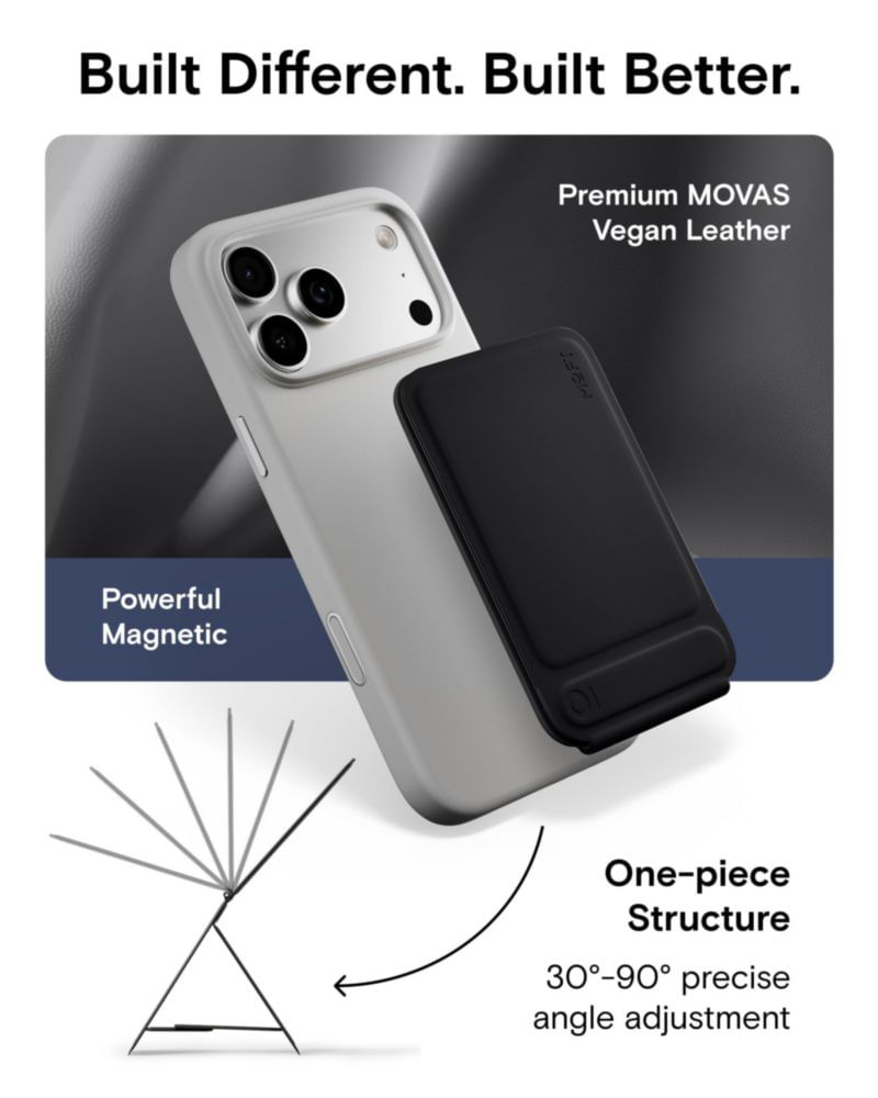 Billetera Trípode MOFT AERA NFC Mini