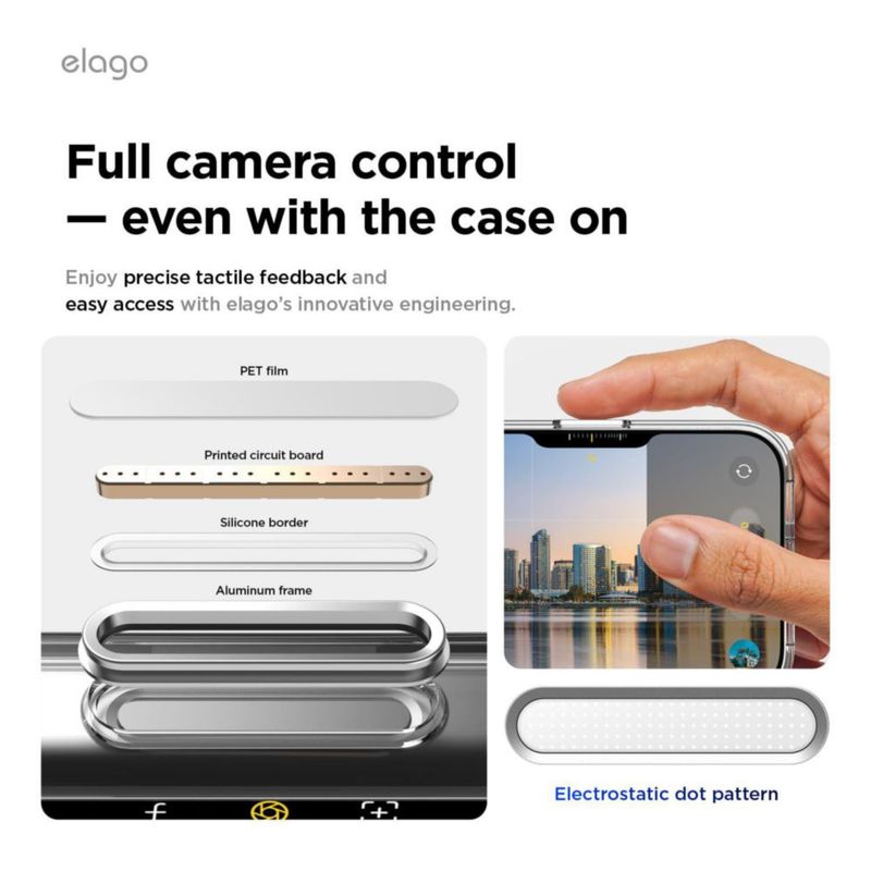 Funda elago para iPhone 18/17 Pro MagSafe Transparente