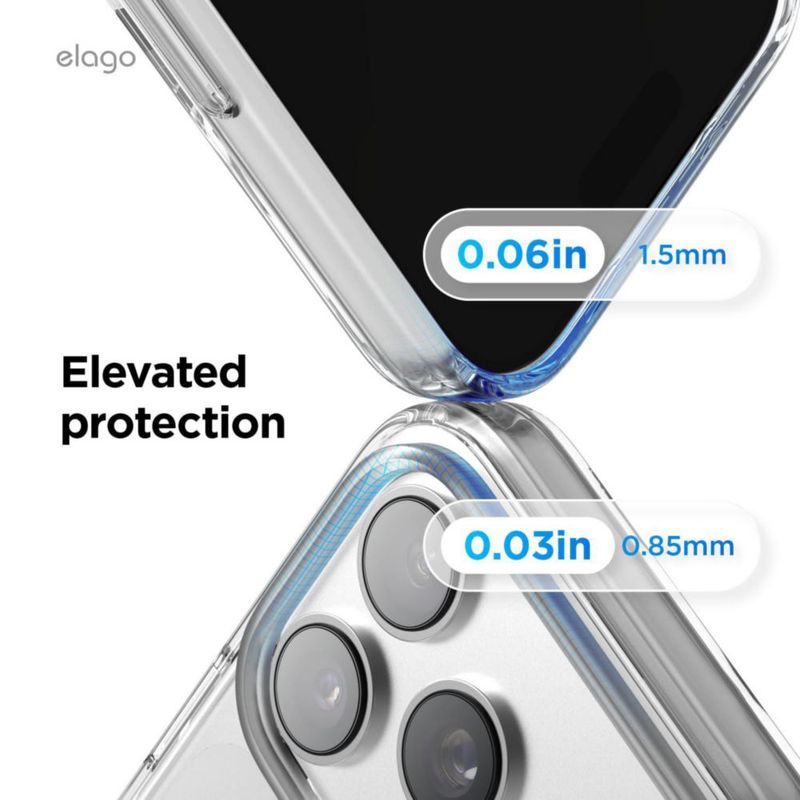 Funda elago para iPhone 18/17 Pro MagSafe Transparente