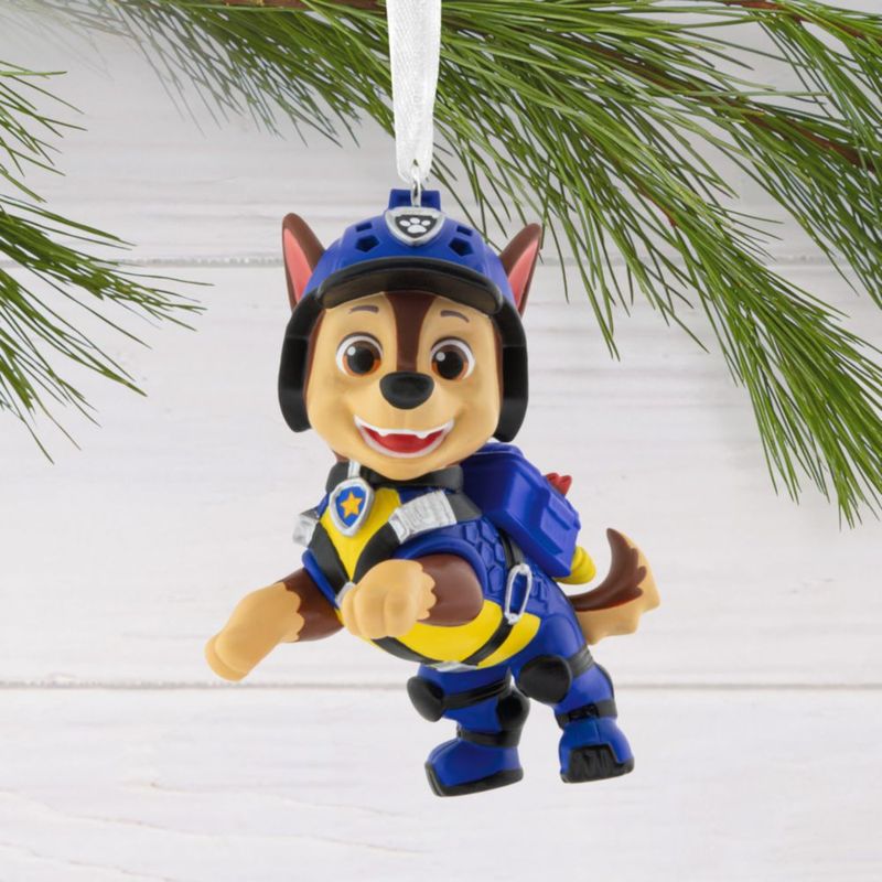 Adorno navideño Hallmark Paw Patrol Chase 7 × 8 × 5 cm