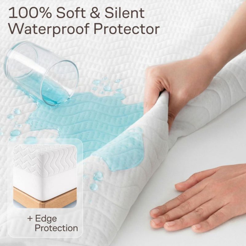 Protector de colchón impermeable Niagara Sleep Queen ultra suave