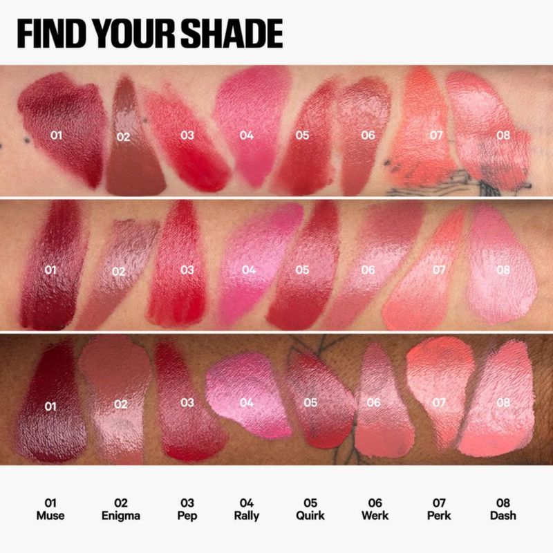 Barrita Cremosa Labios + Mejillas Milk Makeup Quirk 8 g Rosa Especiada