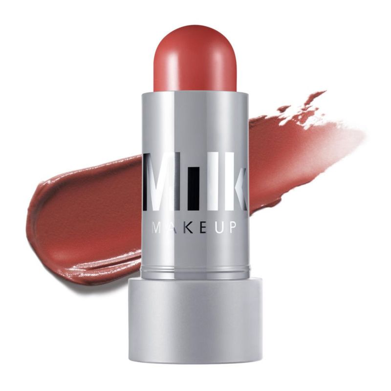 Barrita Cremosa Labios + Mejillas Milk Makeup Quirk 8 g Rosa Especiada