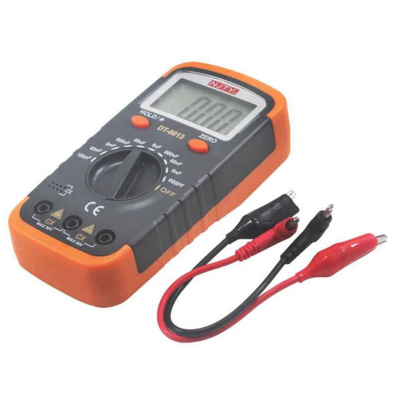 Medidor de Capacitores Luo Ke DT6013 LCD de 6000 puntos