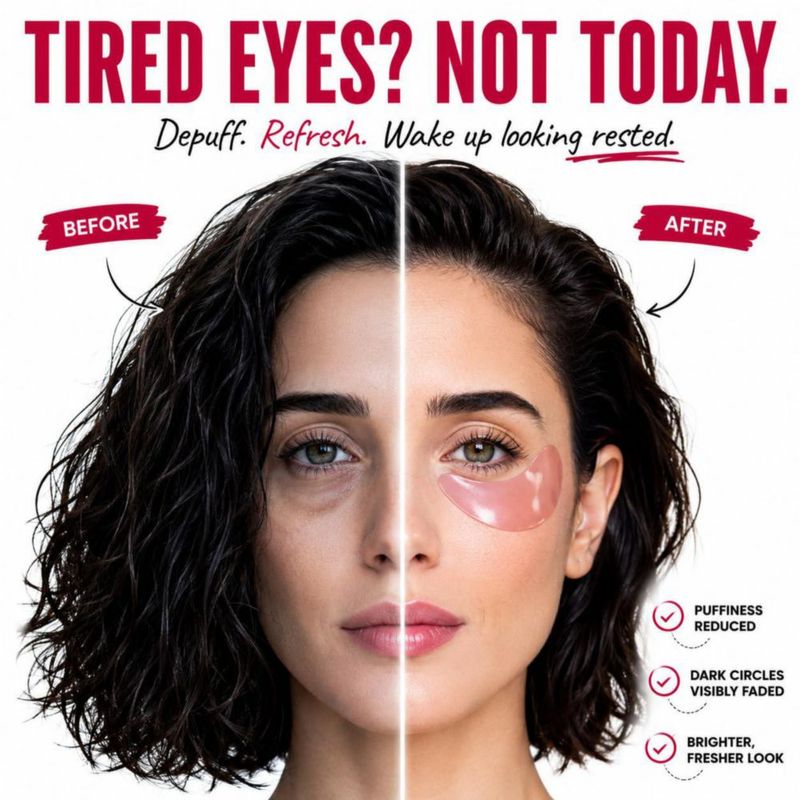 Parches para Ojos Glow Spell Colágeno Péptidos y Cafeína - 80 uds