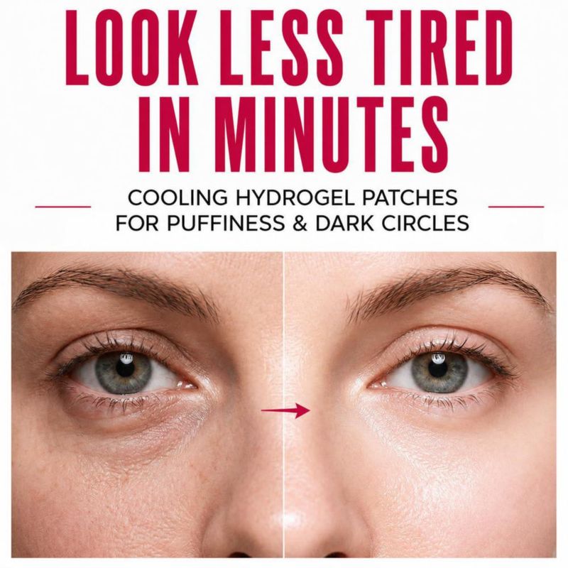 Parches para Ojos Glow Spell Colágeno Péptidos y Cafeína - 80 uds