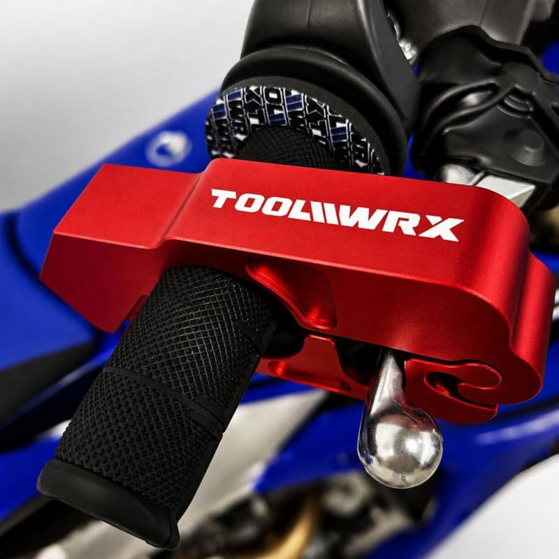 Candado ToolWRX Grip Lock 38 mm Rojo – 2 llaves