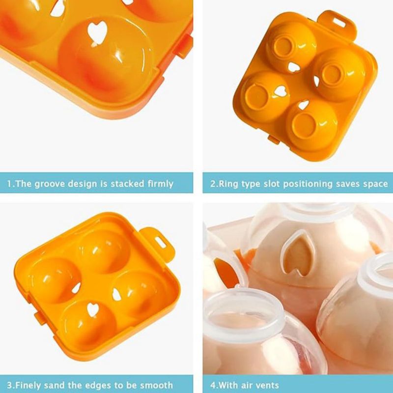 Contenedor Portátil de 4 Huevos JANKOW sin BPA