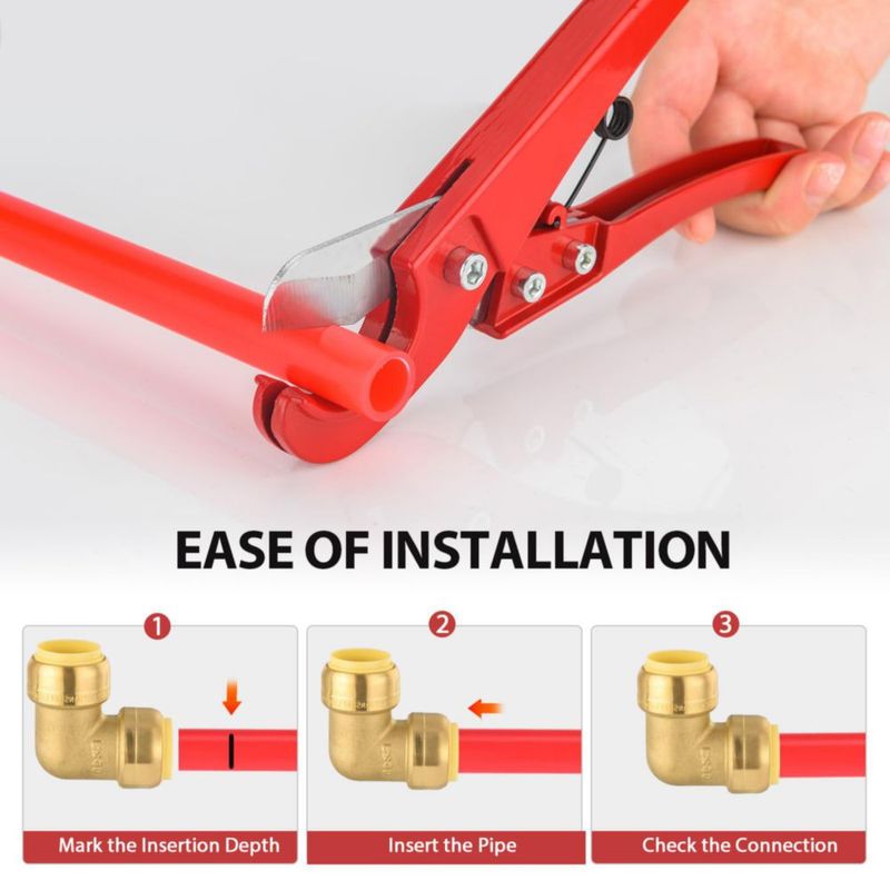 Codo push‑fit de latón DZR 1/2" 90° – Pack de 12 unidades