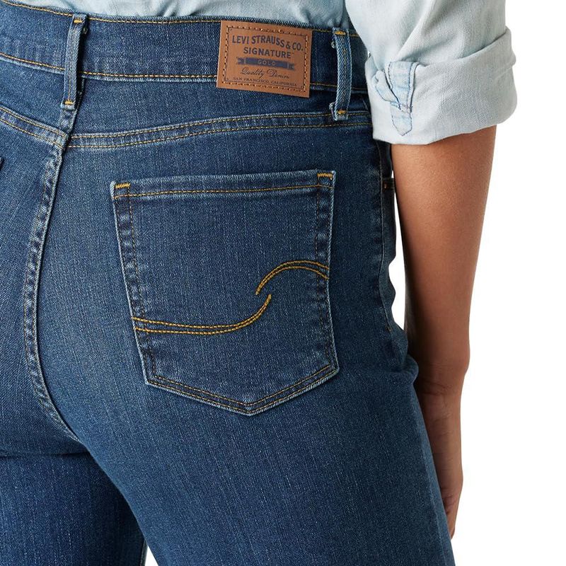 Jeans Levi Strauss Signature Gold de cintura alta y corte recto para mujer