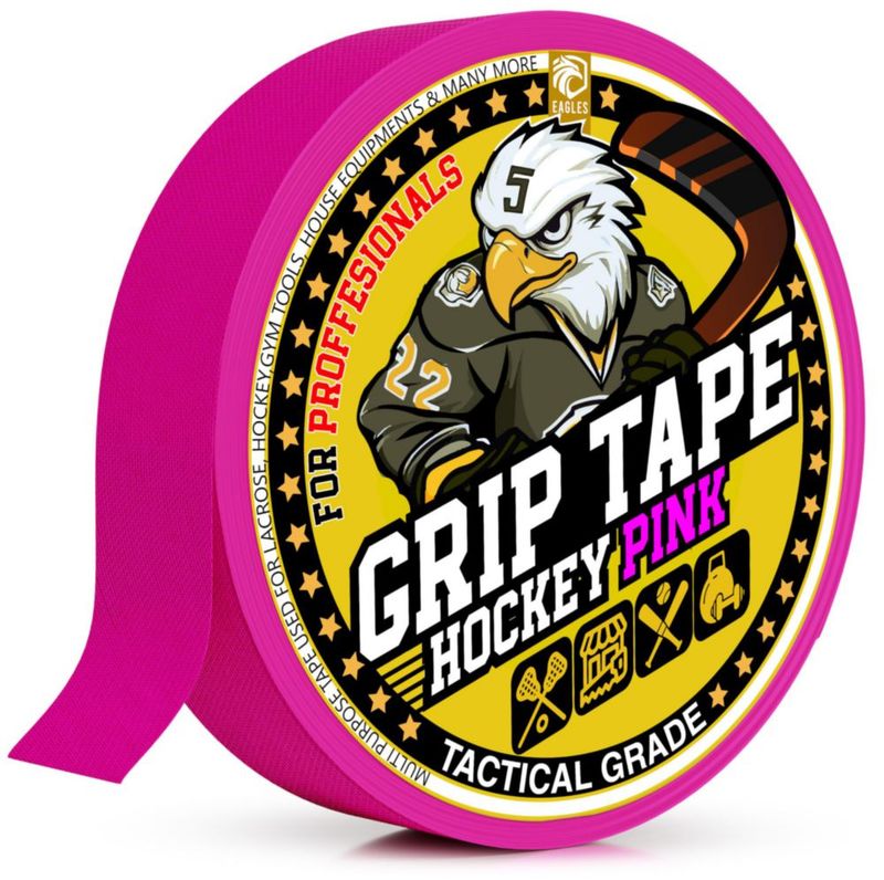 Cinta de Hockey EAGLES Multipropósito 25 cm × 20 m Rosa