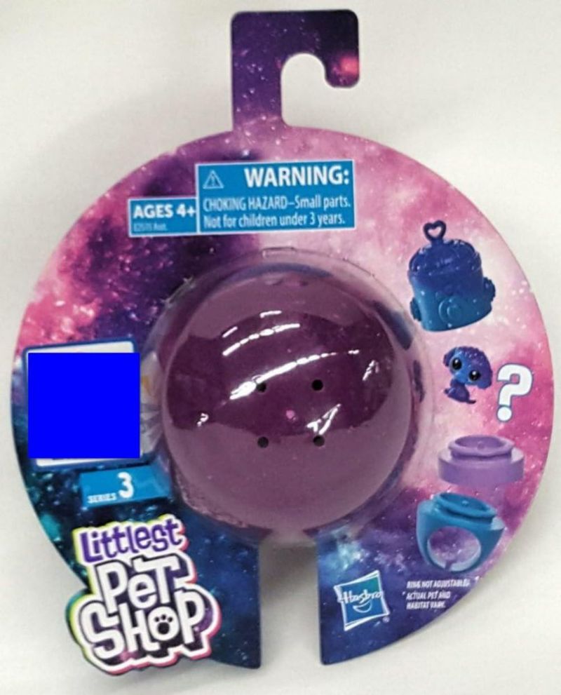 Figura de juguete Littlest Pet Shop Serie 3 – Mascotas de Anillo Sorpresa