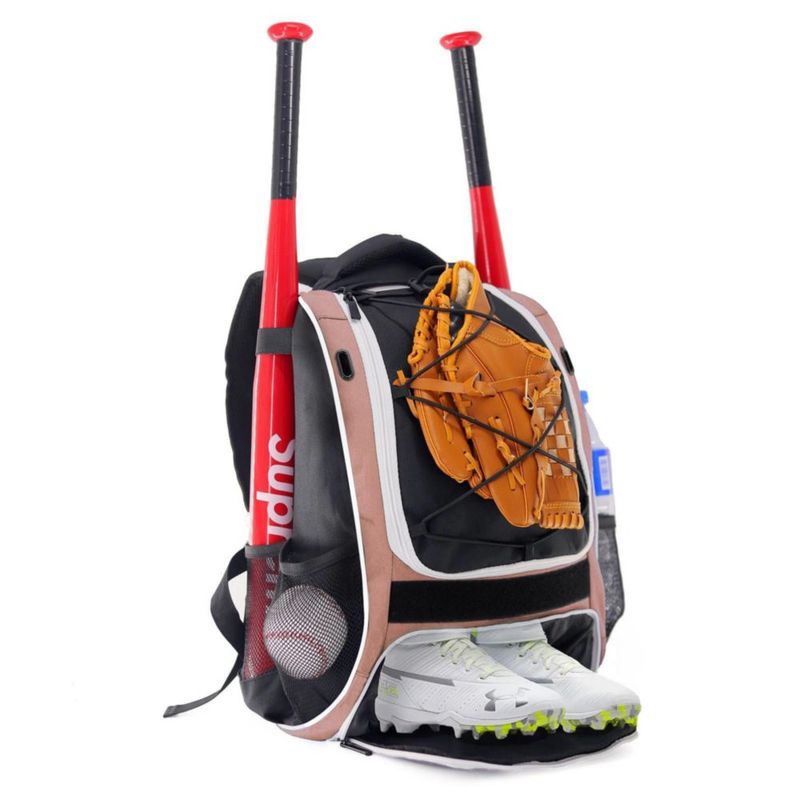 Mochila de Béisbol WOLT con Compartimento para Zapatos de 46 cm