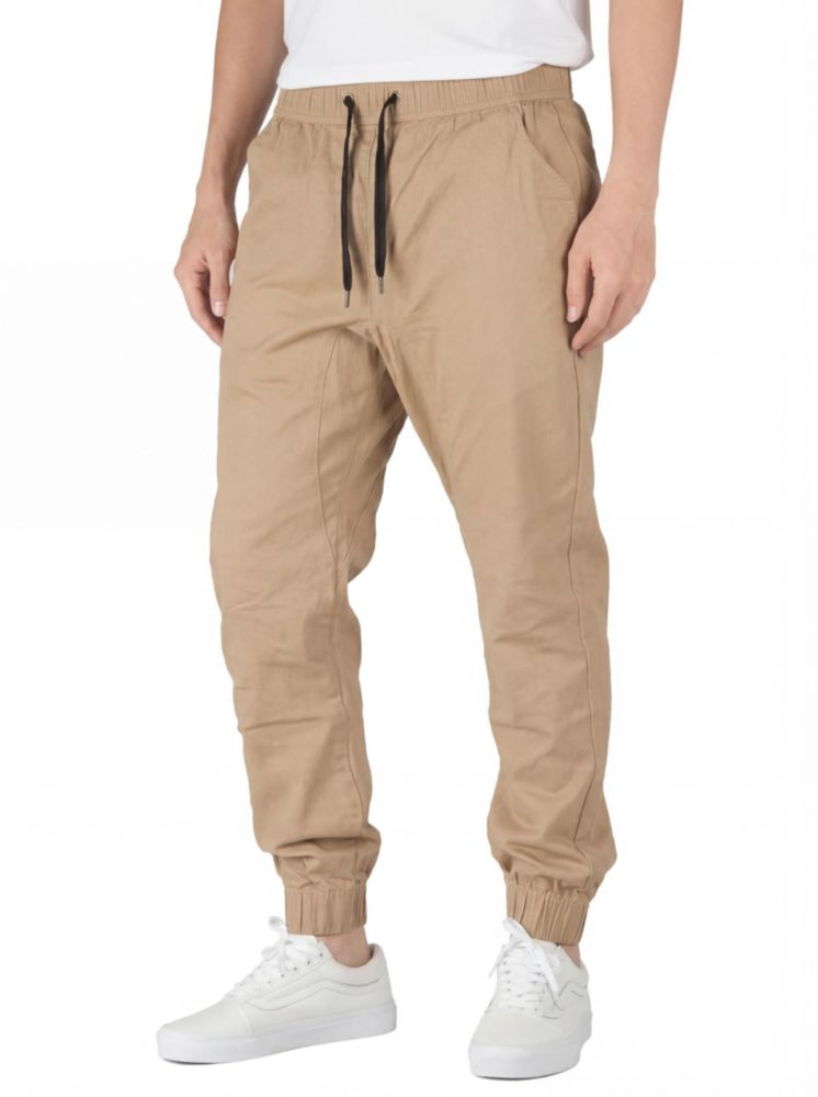 Pantalones Jogger Chino ITALYMORN XL Caqui Stretch