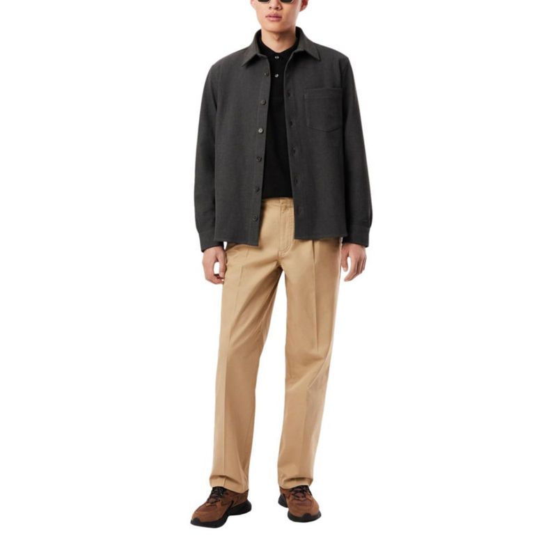 Camisa Polo Lacoste 3XL Negra Corte Clásico