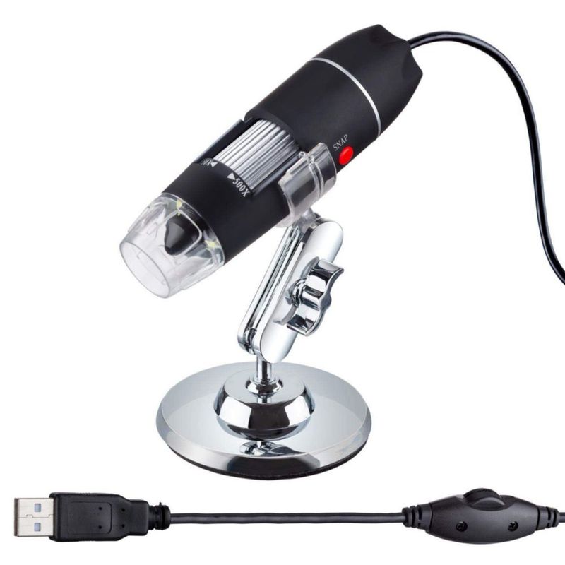 Microscopio AmScope 1000X LED Portátil Monocular