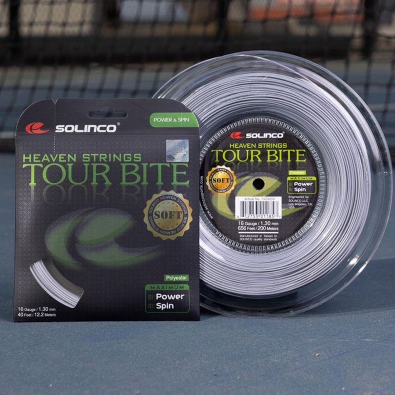 Cuerda de Tenis Solinco Tour Bite Soft 200 m 18