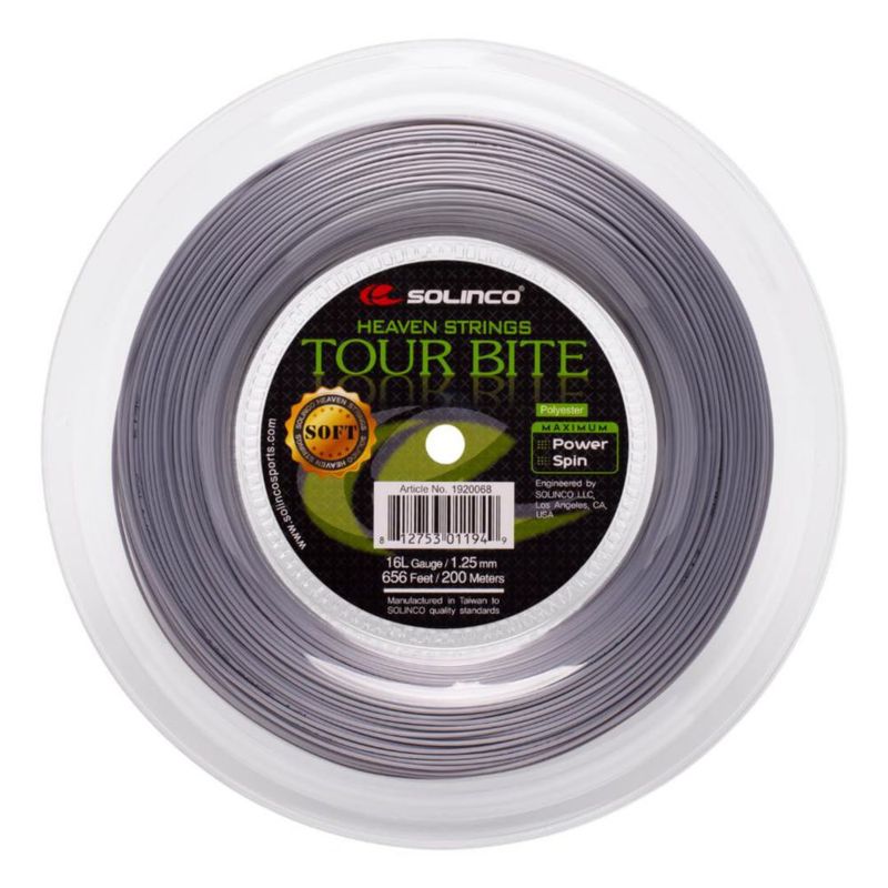 Cuerda de Tenis Solinco Tour Bite Soft 200 m 18