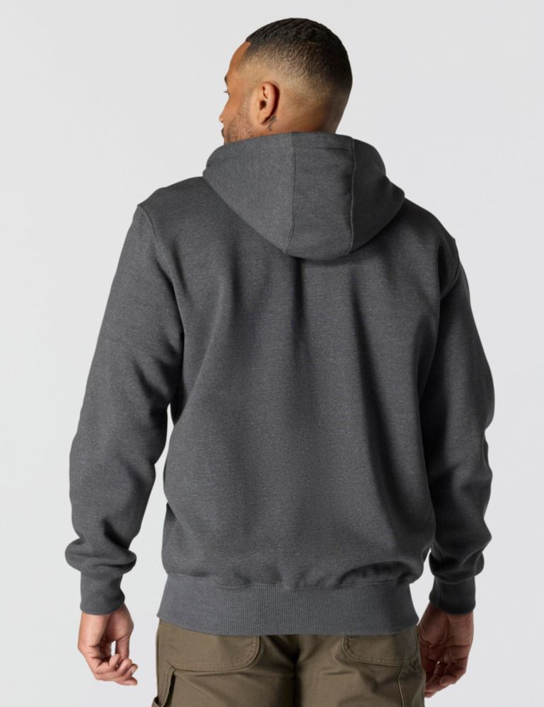 Sudadera para hombre Carhartt talla XL color gris carbón con cremallera completa
