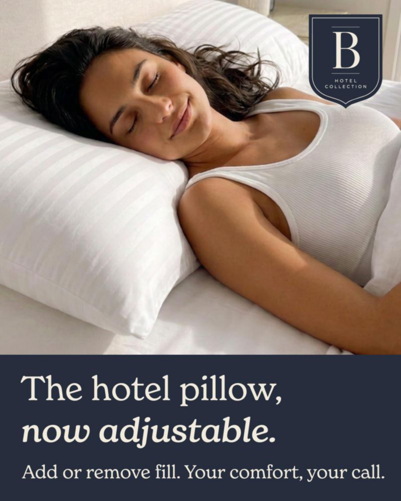 Almohada King Ajustable Beckham Hotel Collection de Espuma Viscoelástica Desmenuzada