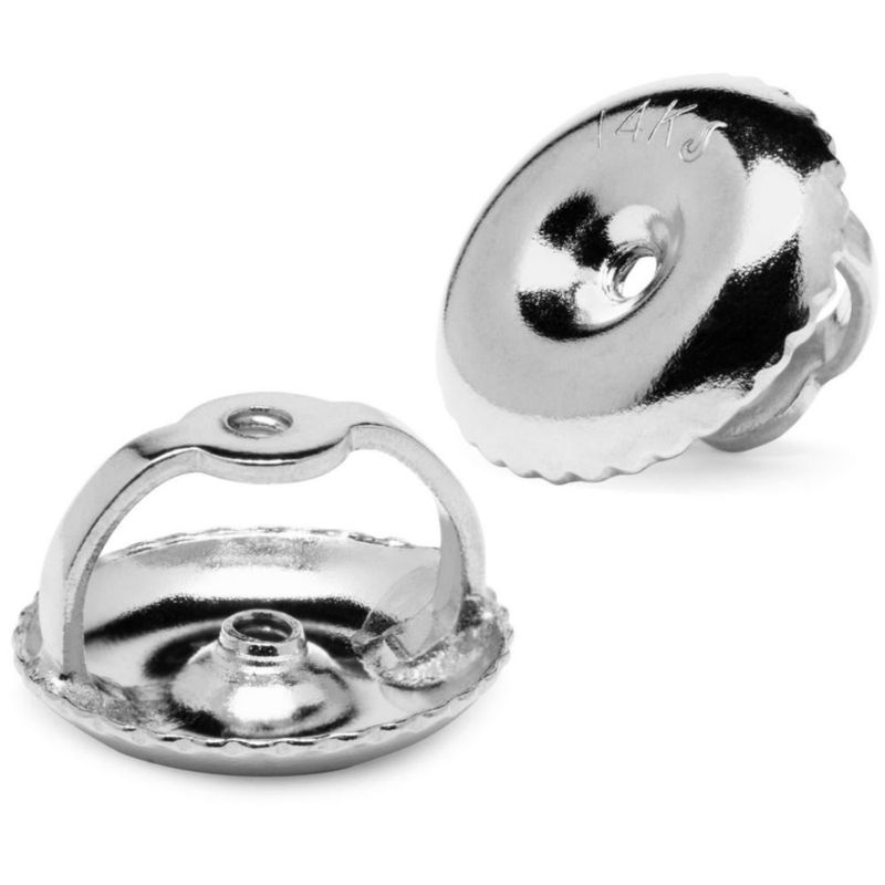 Cierres para pendientes Everyday Elegance 14K oro blanco 63 mm