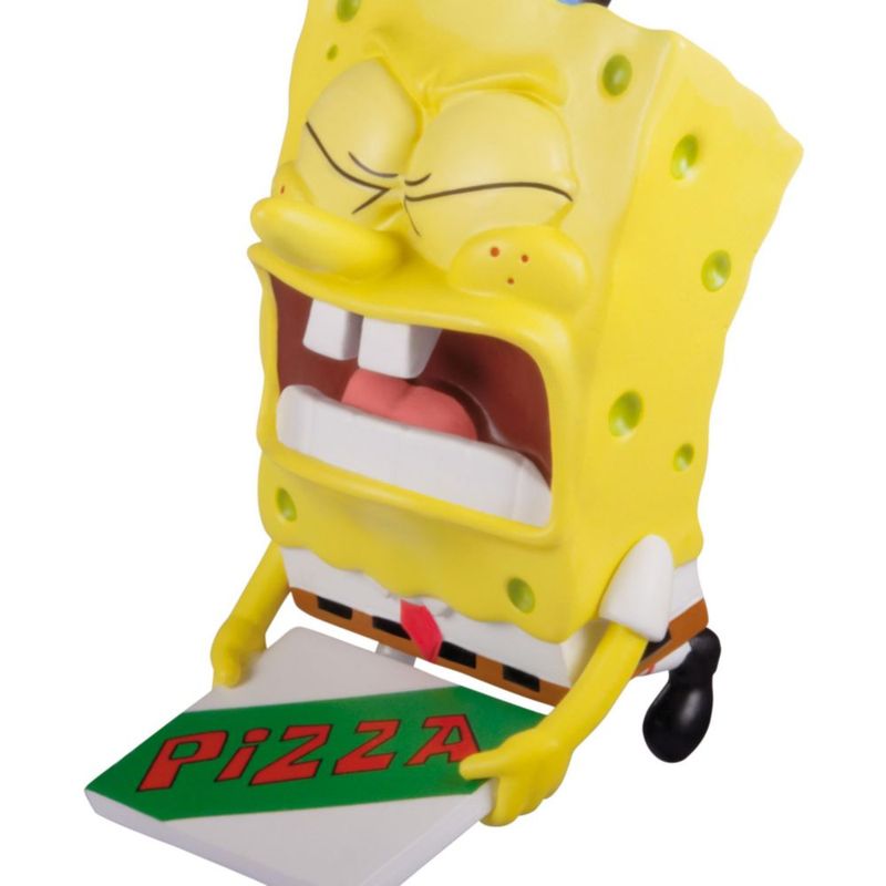 Adorno Navideño Hallmark Bob Esponja 4 × 8 × 1 cm Entrega de Pizza