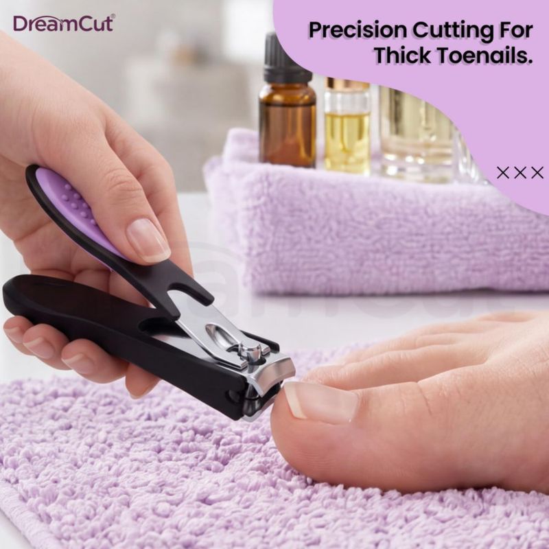 Cortaúñas DreamCut con recubrimiento de cromo y acero inoxidable