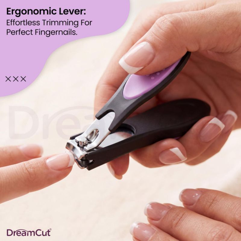 Cortaúñas DreamCut con recubrimiento de cromo y acero inoxidable