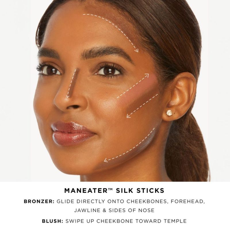 Colorete en barra tarte Maneater Silk Stick color Buff - Tamaño completo