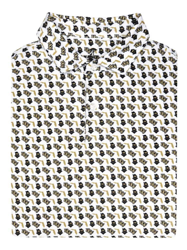 Polo de Golf Warner Safari 3X-Large con Estampado UCF