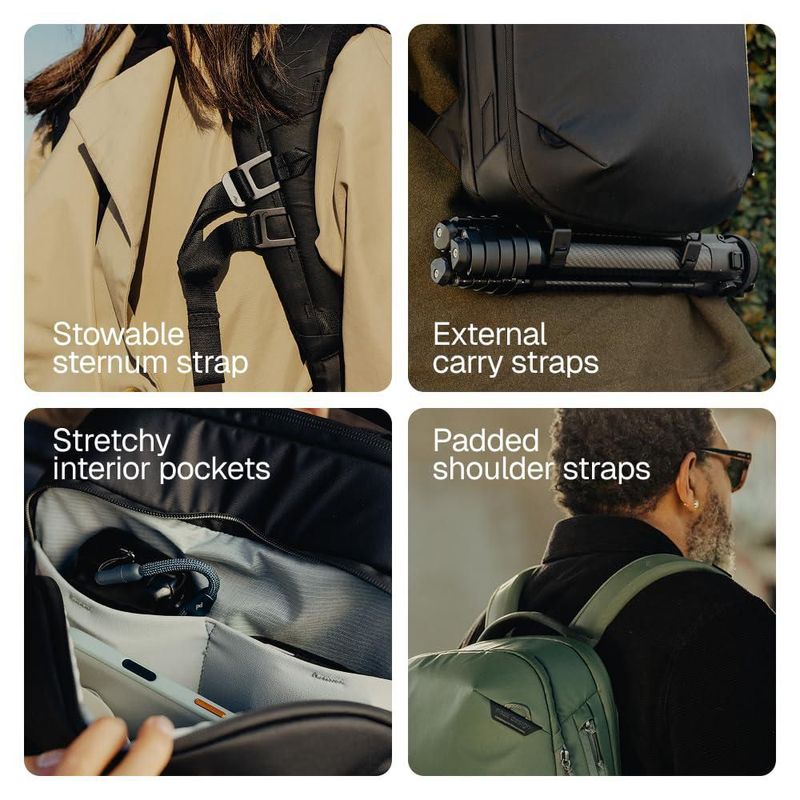 Mochila Peak Design 20L Sage