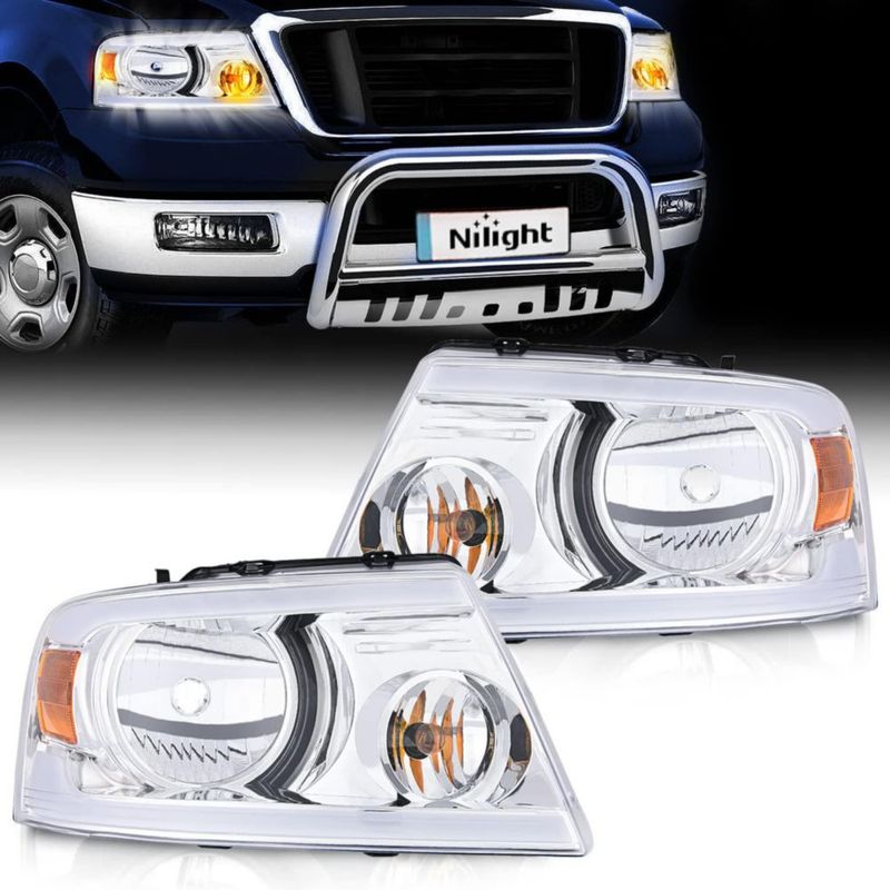 Conjunto de faros Nilight para Ford F150 2004‑2008