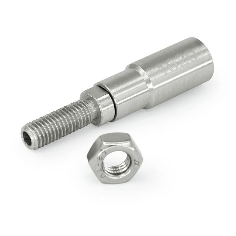 Manga de boquilla KAMSIN 162 mm de acero inoxidable