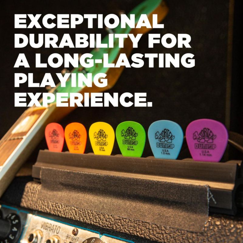 PLECTRUM Jim Dunlop Tortex 1.0 mm – Pack de 12