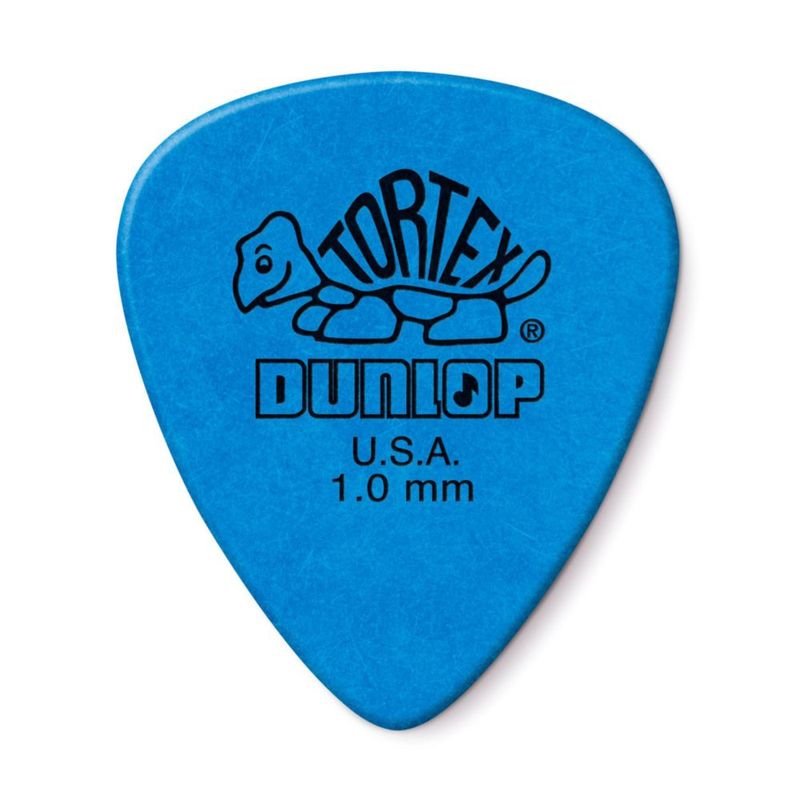 PLECTRUM Jim Dunlop Tortex 1.0 mm – Pack de 12