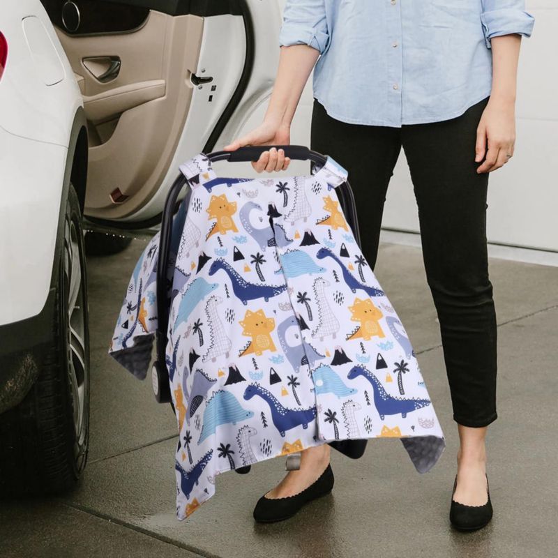 Cubierta para Asiento de Coche Rquite para Bebé Niño con Apertura Peekaboo
