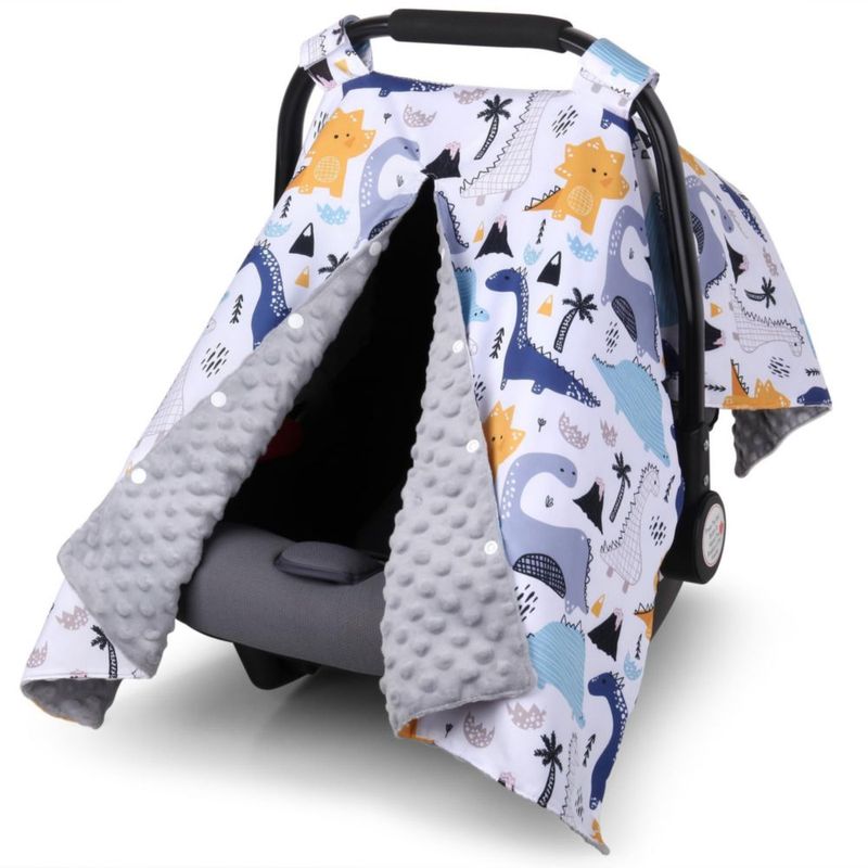 Cubierta para Asiento de Coche Rquite para Bebé Niño con Apertura Peekaboo