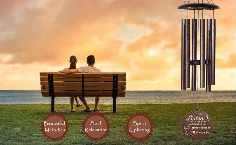 Campana de viento NETAEX 102 cm Regalo conmemorativo