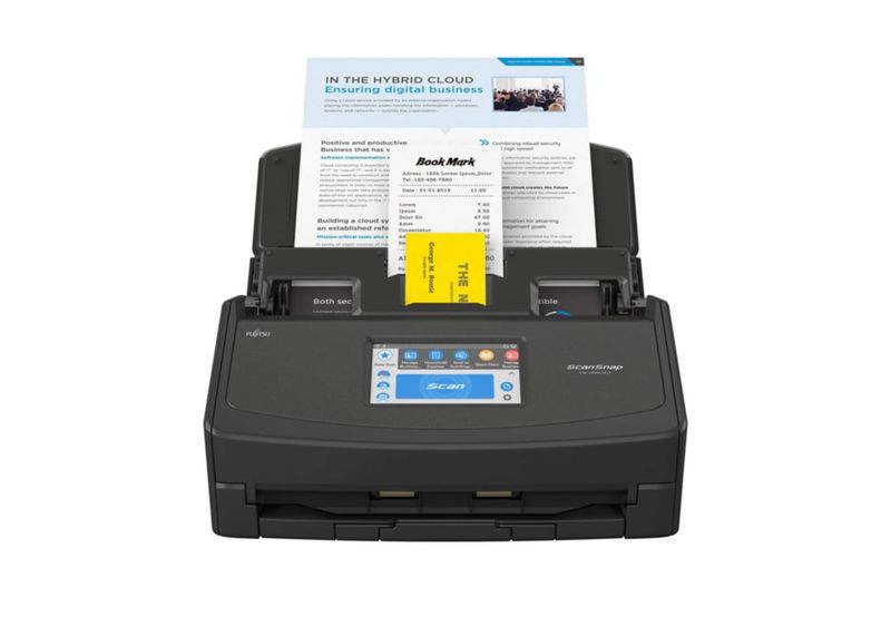 Escáner ScanSnap iX1500 a color dúplex con pantalla táctil