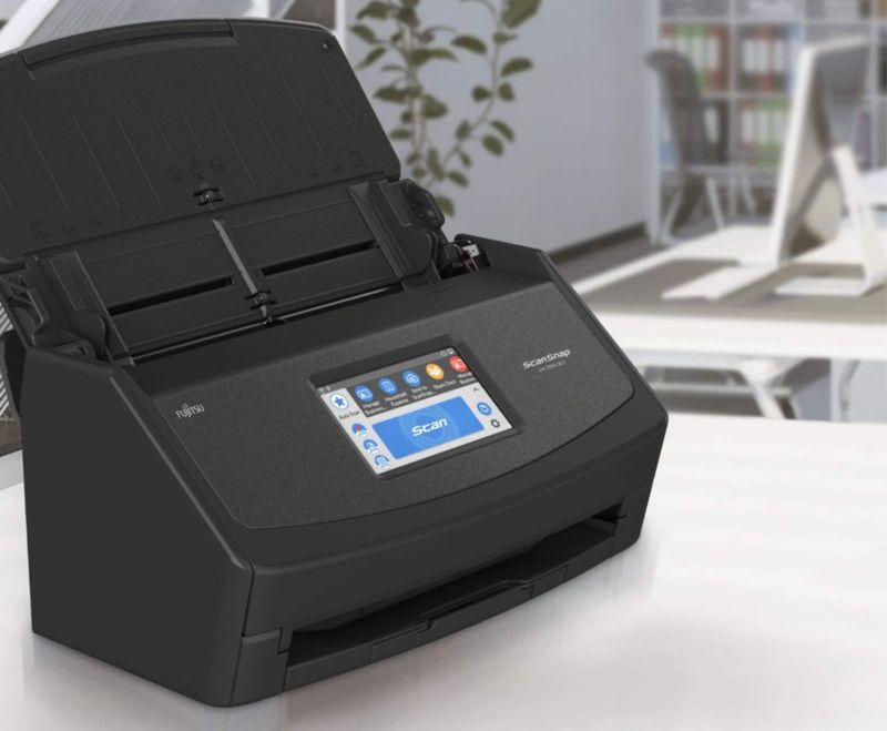 Escáner ScanSnap iX1500 a color dúplex con pantalla táctil
