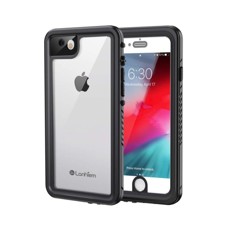 Funda Lanhiem para iPhone SE/7/8 impermeable IP68