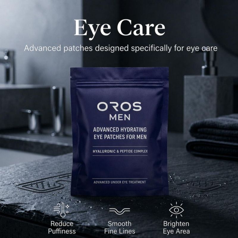 Parche Hidratante OROS MEN 12 Unidades para Ojos