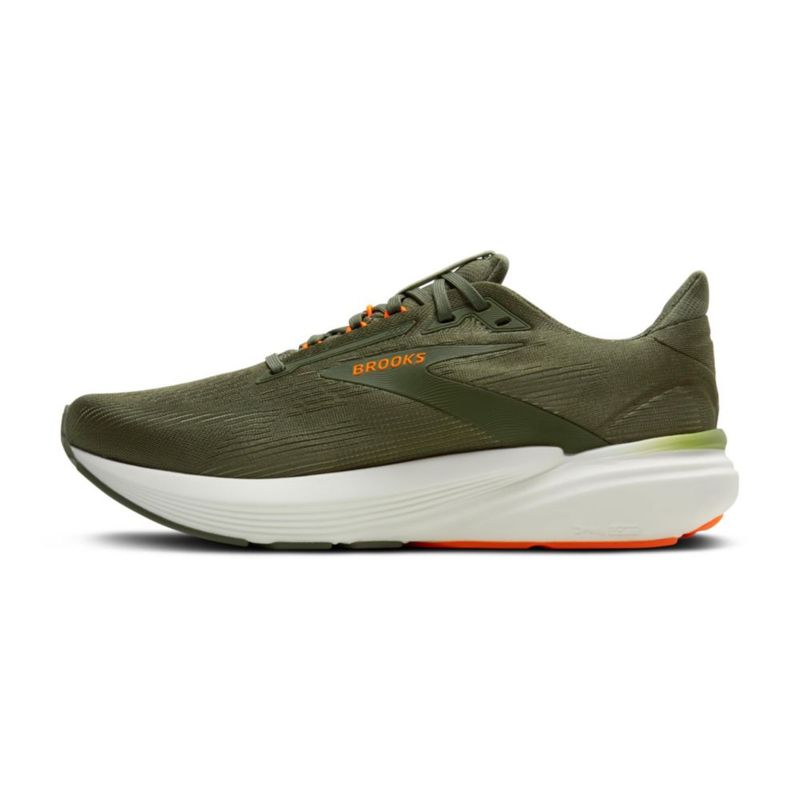 Zapatilla de running Brooks Revel 8 Oliva/Té/Naranja 27 cm