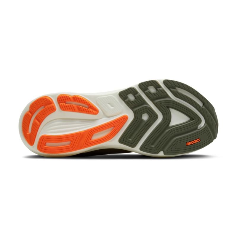 Zapatilla de running Brooks Revel 8 Oliva/Té/Naranja 27 cm